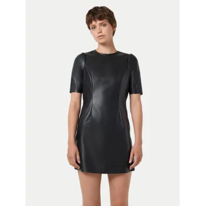 Zdjęcie Noisy May Sukienka z imitacji skóry Hill 27012545 Czarny Regular Fit