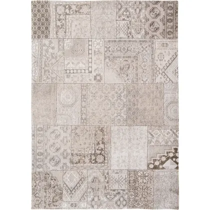 Zdjęcie Ekskluzywny beżowy dywan patchwork - LAWRENCE 8685