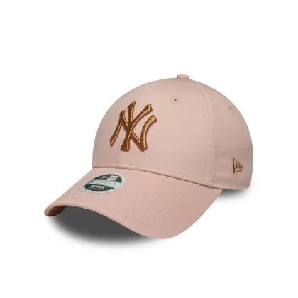 Zdjęcie New Era Czapka z daszkiem New York Yankees Metallic 9FORTY 60667375 Różowy