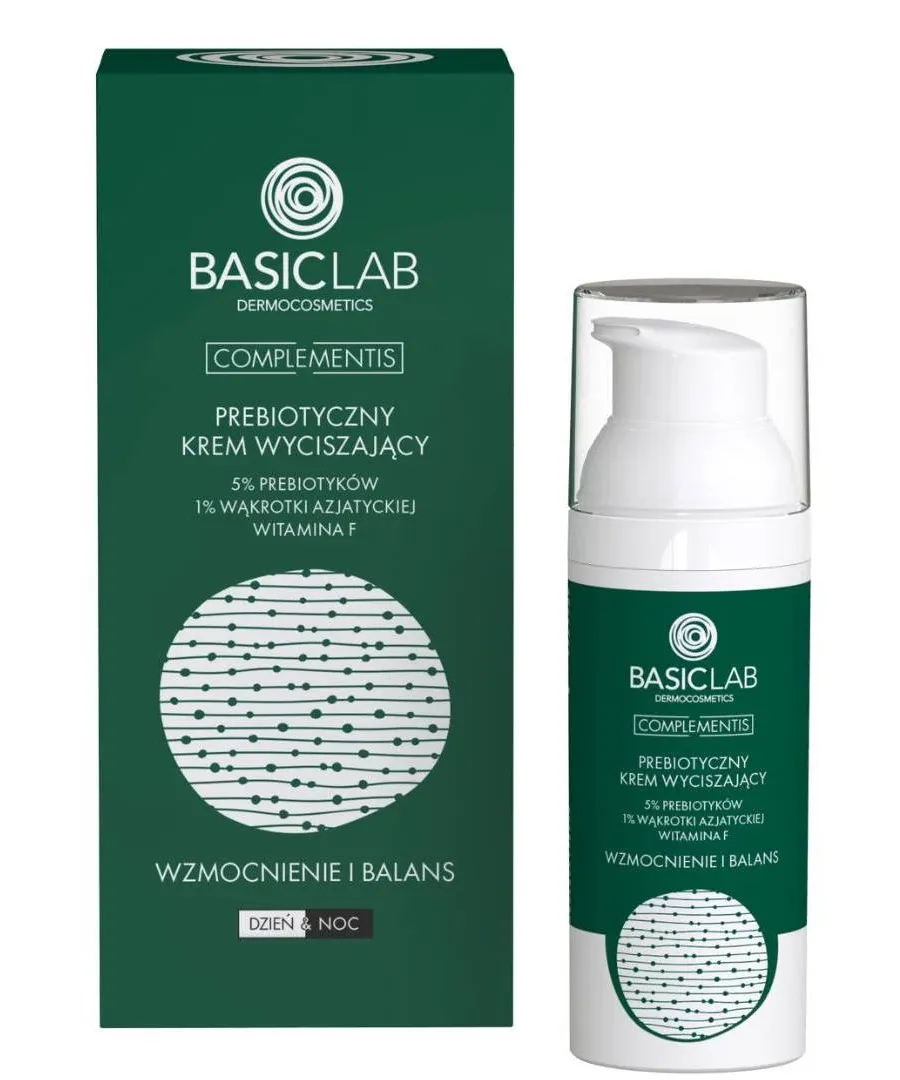 obrazek 1 BasicLab Complementis Prebiotyczny krem wyciszający 50 ml Basiclab Dermocosmetics