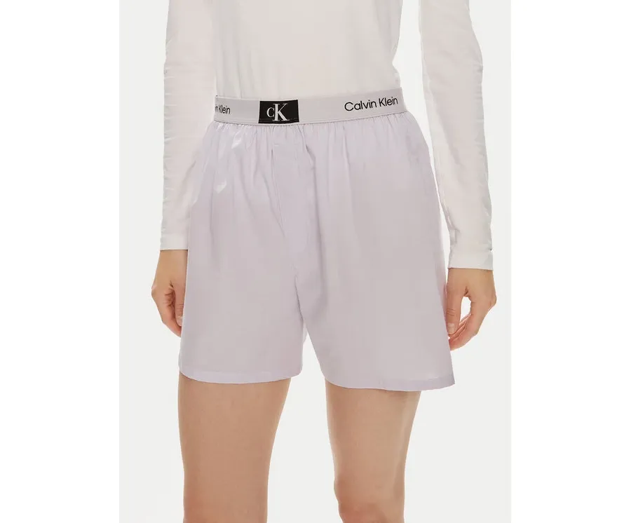 obrazek 1 Calvin Klein Underwear Szorty materiałowe 000QS6972E Fioletowy Relaxed Fit