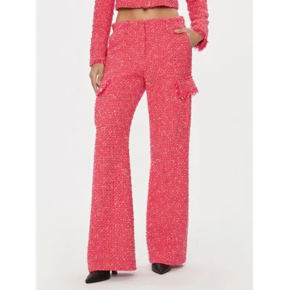 Zdjęcie Patrizia Pepe Spodnie materiałowe 8P0601/A376-F592 Różowy Flare Fit