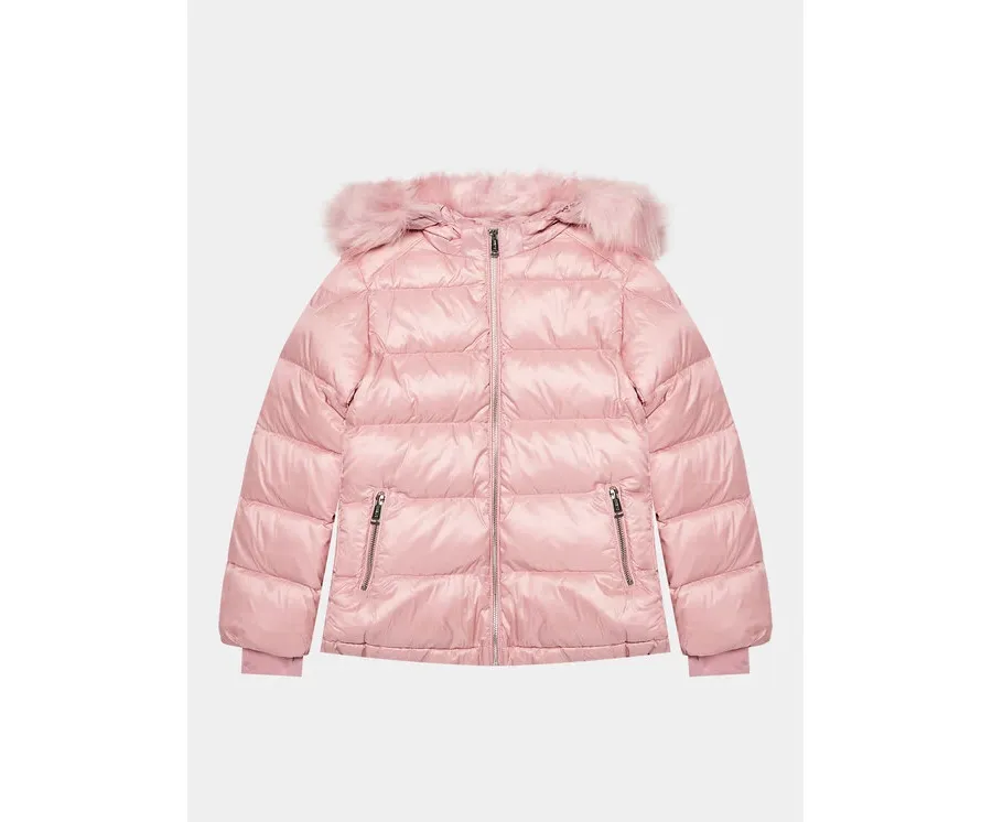 obrazek 1 Guess Kurtka zimowa J3BL12 WB080 Różowy Regular Fit