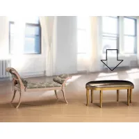 Zdjęcie Antyczna piękna ławka do salonu - Morello Gianpaolo