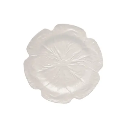 Zdjęcie Beżowy półmisek ceramiczny w stylu wiejskim - Bordallo Pinheiro