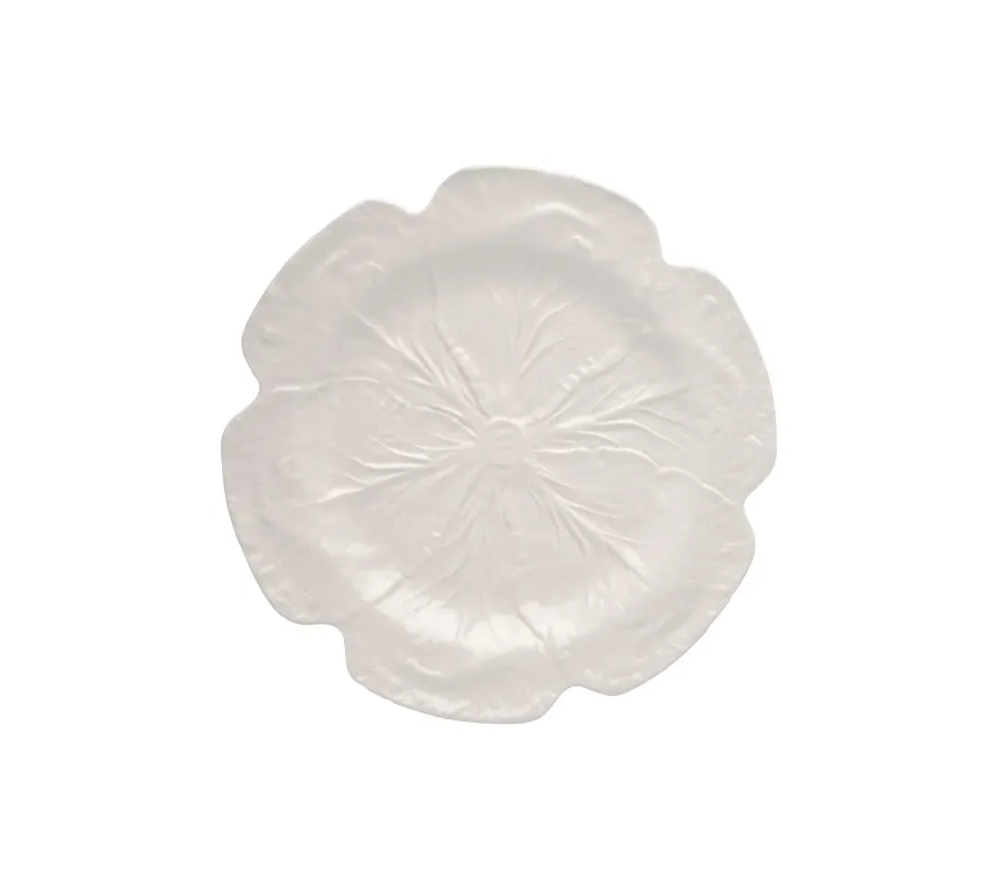 obrazek 1 Beżowy półmisek ceramiczny w stylu wiejskim - Bordallo Pinheiro