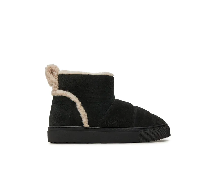 obrazek 1 Inuikii Śniegowce Shearling 75202-010 Czarny