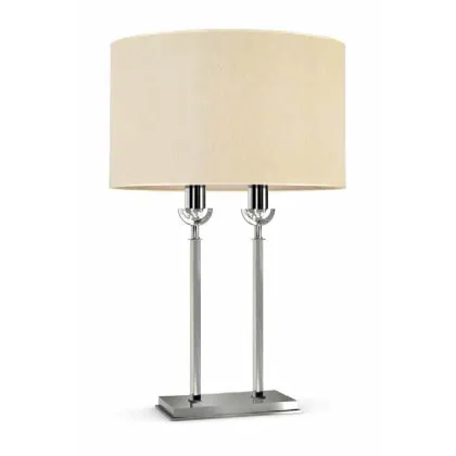 Zdjęcie Urzekająca lampa na stół w nietypowym designie