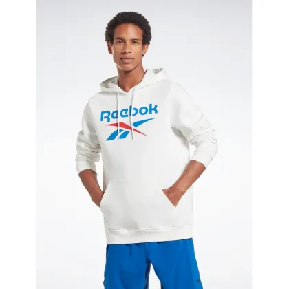 Zdjęcie Reebok Bluza Identity Stacked Logo H54805 Biały Regular Fit
