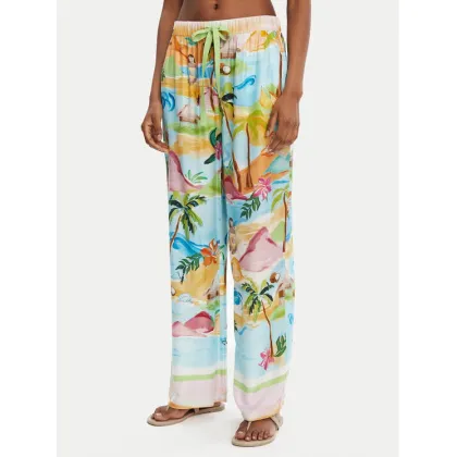 Zdjęcie Seafolly Spodnie materiałowe South Pacific 55400-PA Kolorowy Relaxed Fit
