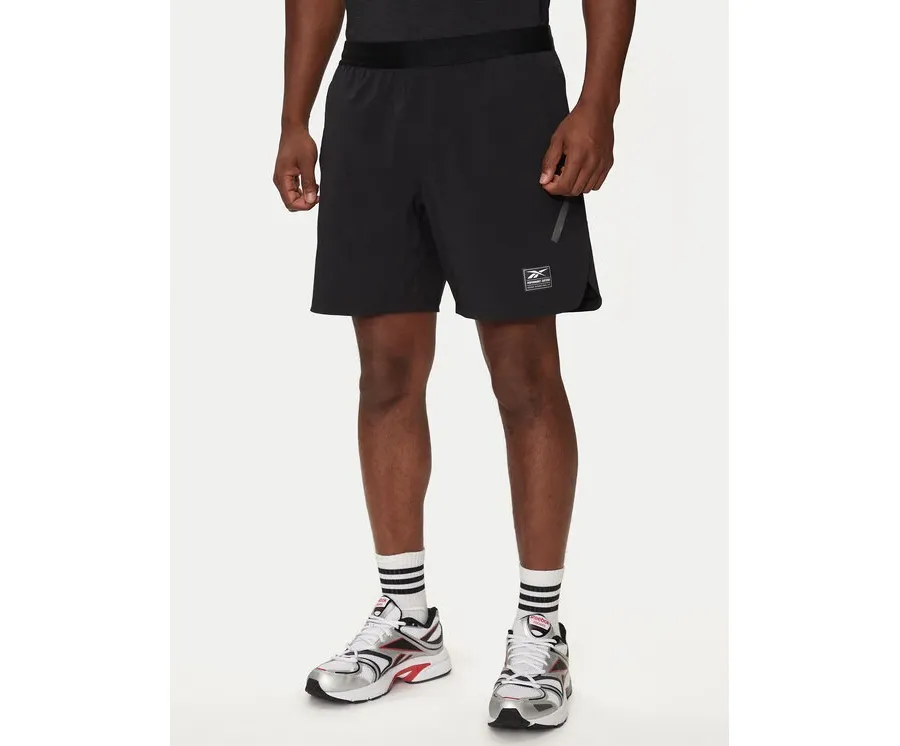 obrazek 1 Reebok Szorty sportowe Certified Strength+Short IC1611 Czarny Regular Fit