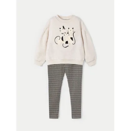 Zdjęcie Mayoral Komplet bluza i legginsy 4712 Zielony Regular Fit