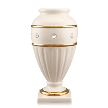 Picture Ceramic vase with Swarovski crystals – Ahura