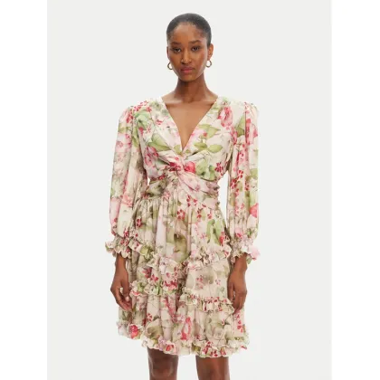 Zdjęcie Babylon Sukienka koktajlowa S00874 Kolorowy Regular Fit