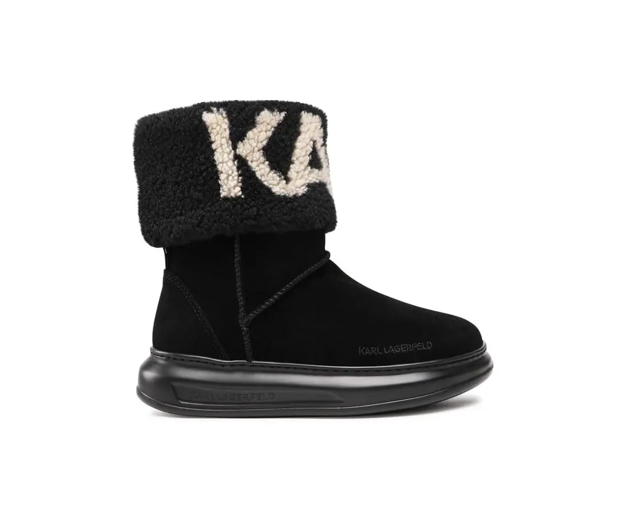 obrazek 1 KARL LAGERFELD Śniegowce KL44552 Czarny