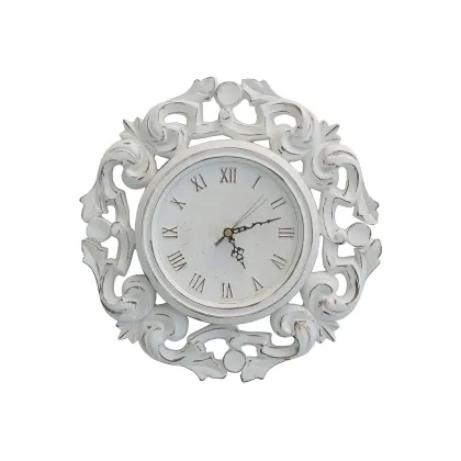 Zdjęcie Designerski ceramiczny zegar ścienny 32 cm - Virginia Casa