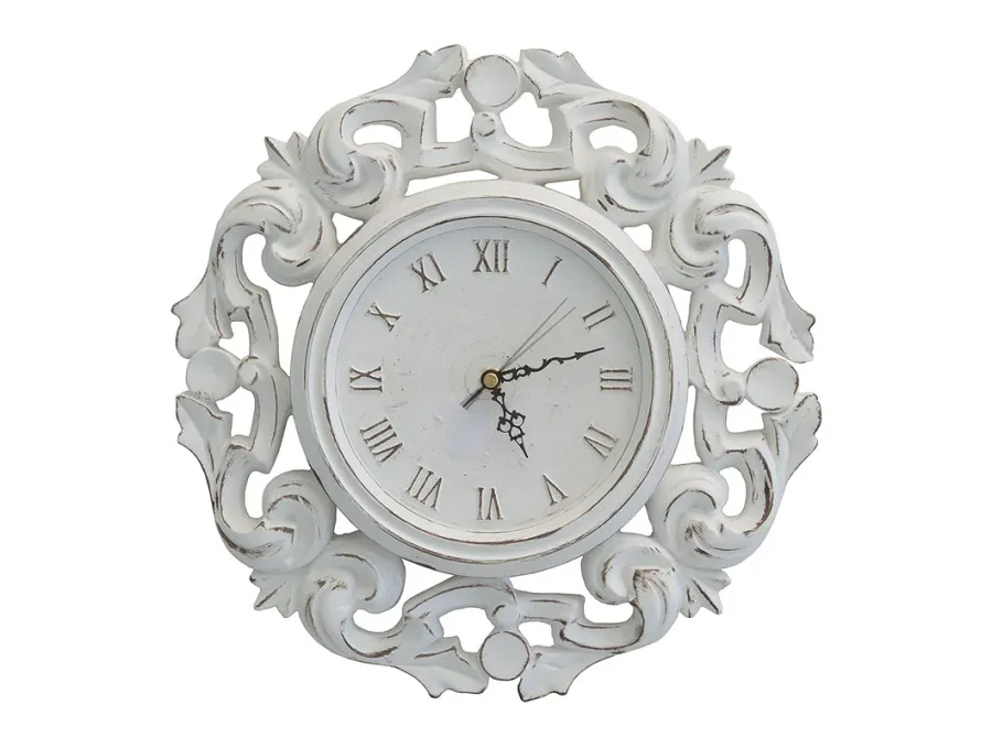 obrazek 1 Designerski ceramiczny zegar ścienny 32 cm - Virginia Casa