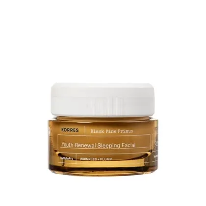 Zdjęcie KORRES Black Pine Primus Erneuernde Nachtcreme gegen Falten Krem na noc 40 ml