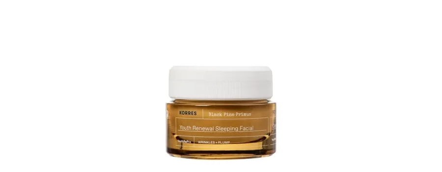 obrazek 1 KORRES Black Pine Primus Erneuernde Nachtcreme gegen Falten Krem na noc 40 ml