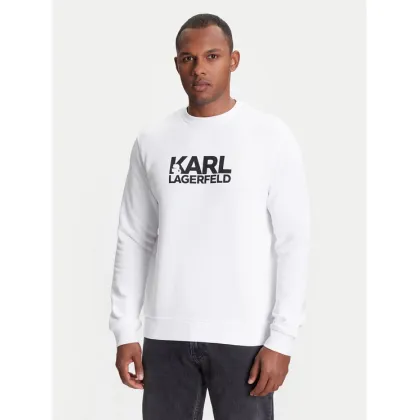 Zdjęcie KARL LAGERFELD Bluza 705091 553917 Biały Regular Fit