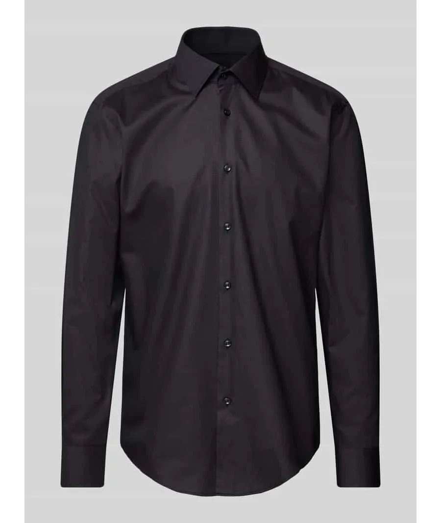 obrazek 1 Koszula biznesowa o kroju regular fit z kołnierzykiem typu kent model ‘Joe’