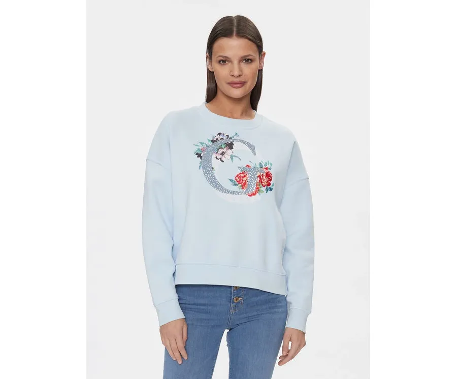 obrazek 1 Guess Bluza W4RQ11 K9Z21 Błękitny