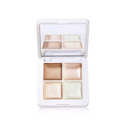 Zdjęcie rms beauty living luminizer glow quad mini Paleta rozświetlaczy 1 szt.
