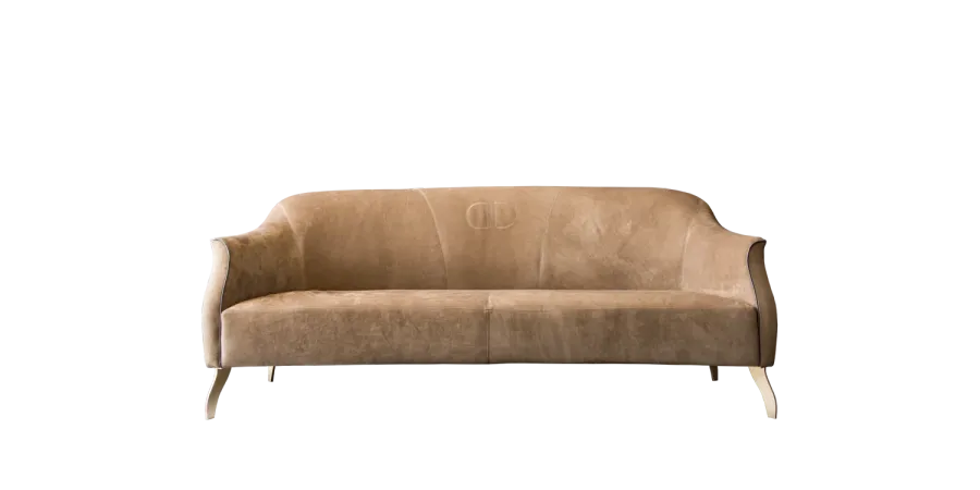 obrazek 1 Brązowa piękna sofa do salonu – Daytona