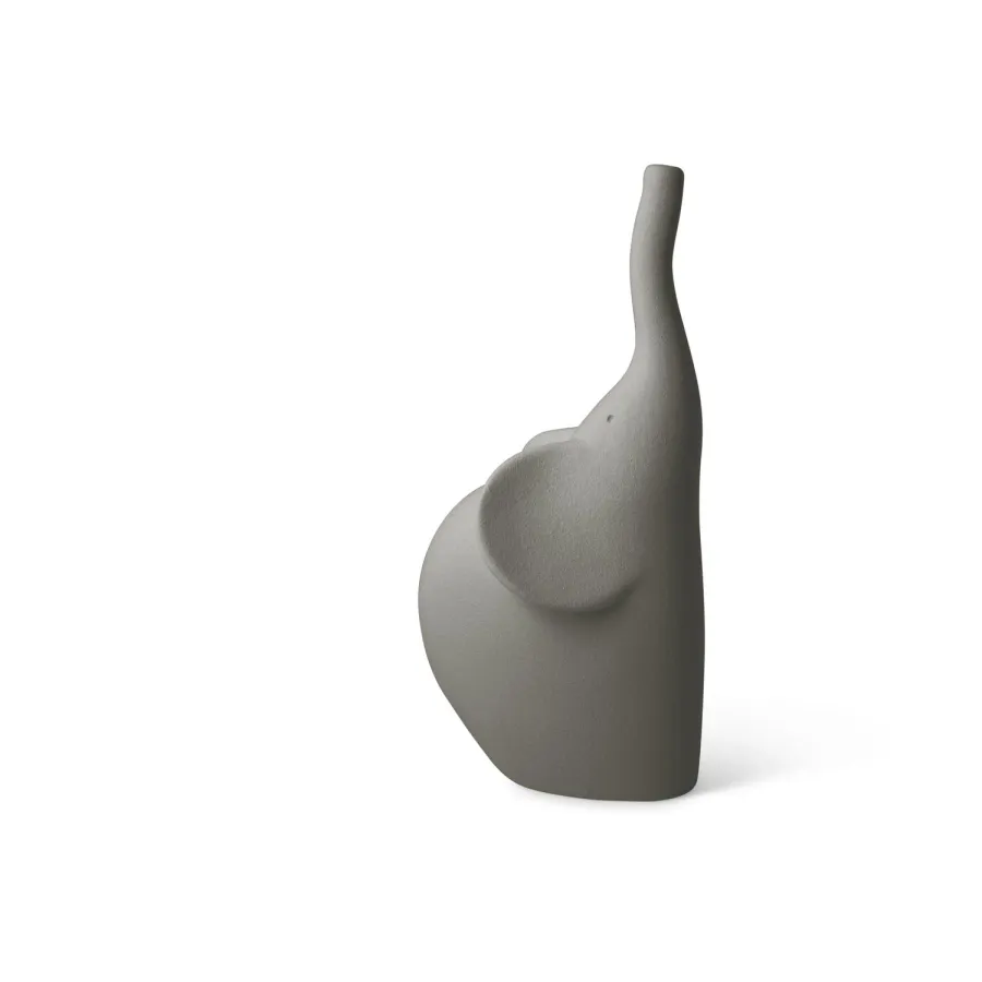 obrazek 9 Włoska ceramiczna figurka słonia - 12x9x26 cm