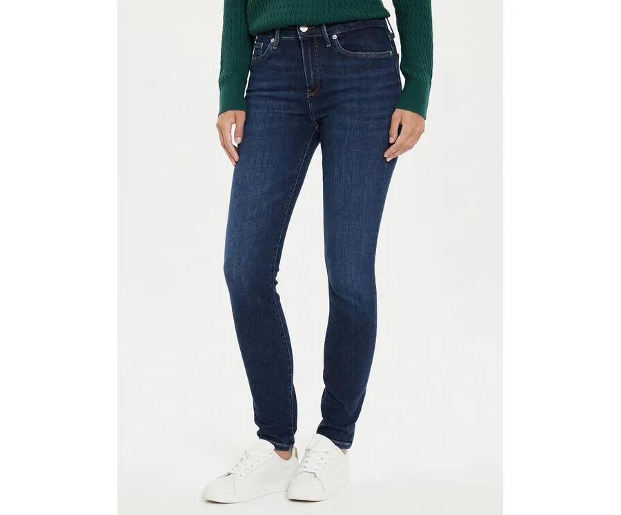 obrazek 1 Tommy Hilfiger Jeansy Como WW0WW42485 Granatowy Skinny Fit