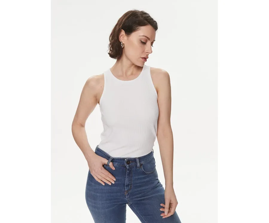 obrazek 1 Max Mara Leisure Top Brusson 2416941038 Biały Slim Fit