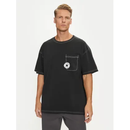 Zdjęcie Converse T-Shirt Sketch 10027256-A03 Czarny Standard Fit