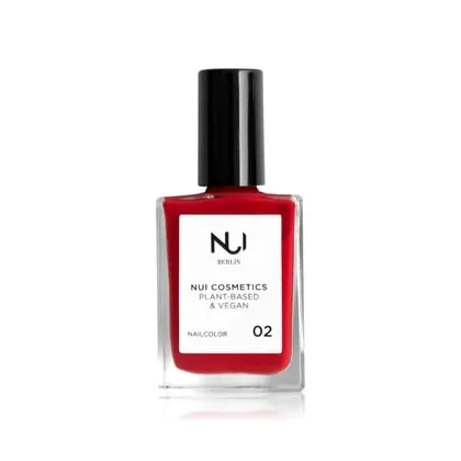 Zdjęcie NUI Cosmetics Natural & Vegan Lakier do paznokci 14 ml Nr. 02 - red