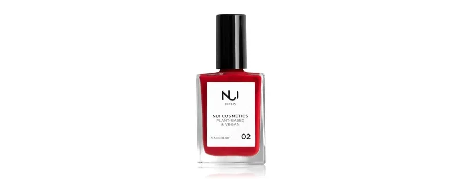 obrazek 1 NUI Cosmetics Natural & Vegan Lakier do paznokci 14 ml Nr. 02 - red