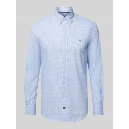 Zdjęcie Koszula biznesowa o kroju slim fit z listwą guzikową