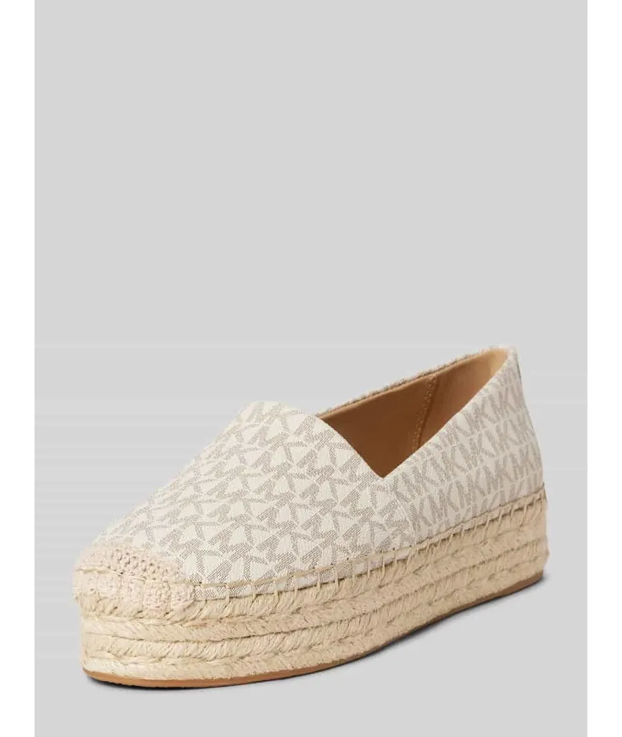 obrazek 1 Espadryle z nadrukiem z logo model ‘LYNN’