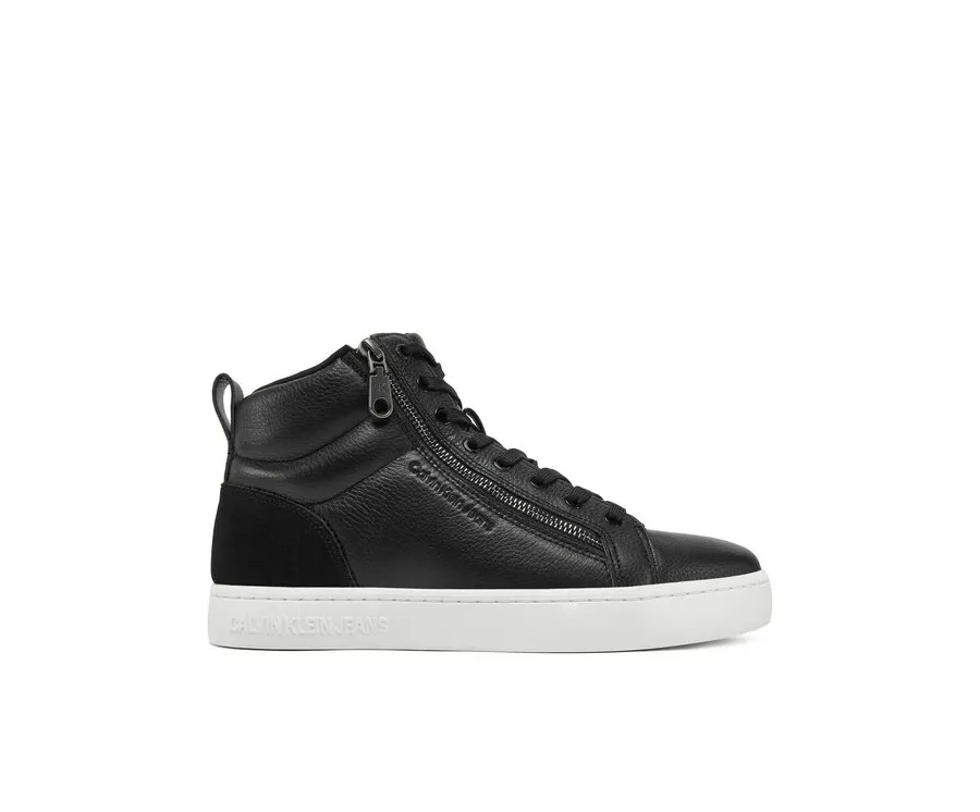 obrazek 1 Calvin Klein Jeans Sneakersy Classic Cupsole Zip Mid In YM0YM01156 Czarny