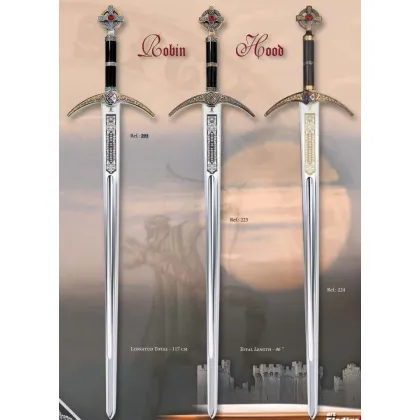 Zdjęcie Piękny miecz Robin Hooda w 3 wersjach do wyboru