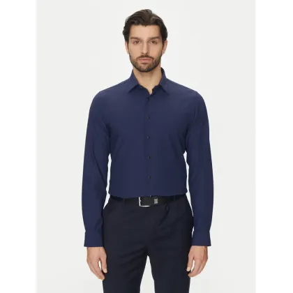 Zdjęcie Michael Kors Koszula MK0DS01531 Granatowy Slim Fit