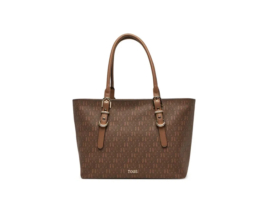 obrazek 1 TOUS Torebka Buckles Silhouette 2002201943 Brązowy