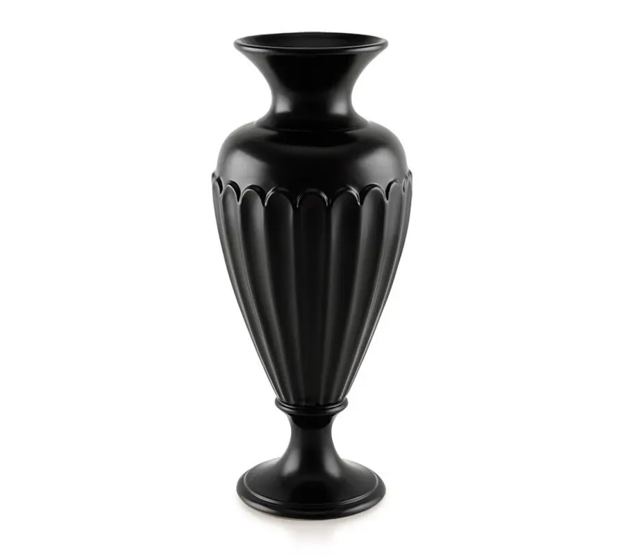 obrazek 1 Wyjątkowy czarny ceramiczny wazon – Ahura