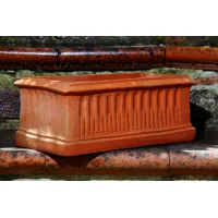 Picture Rectangular flower pot made in Italian style - Fornace Masini