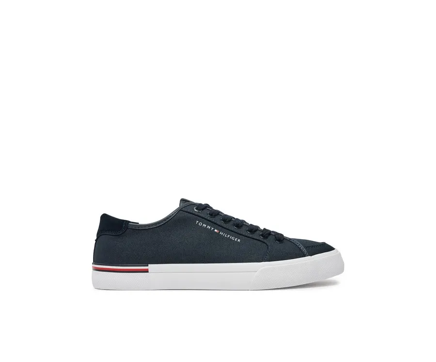 obrazek 1 Tommy Hilfiger Tenisówki Core Corporate Vulc Canvas FM0FM05398 Granatowy
