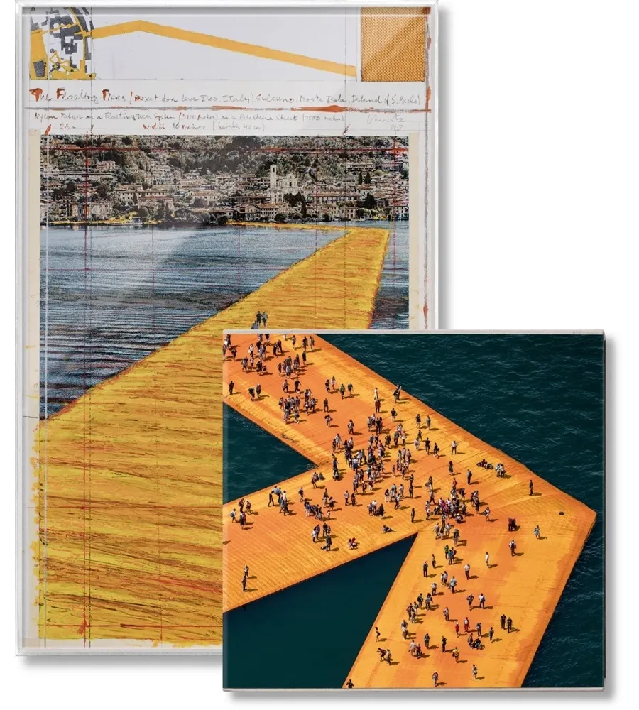 obrazek 2 Książka Christo and Jeanne-Claude. The Floating Piers, Art Edition No. 21–40 (Collage) - Taschen