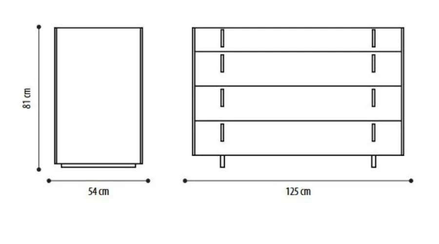 obrazek 2 Luksusowa komoda Nuage z marmurowym blatem