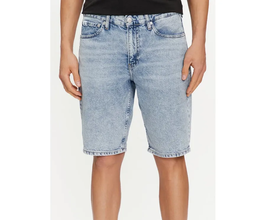 obrazek 1 Calvin Klein Jeans Szorty jeansowe J30J324873 Niebieski Regular Fit