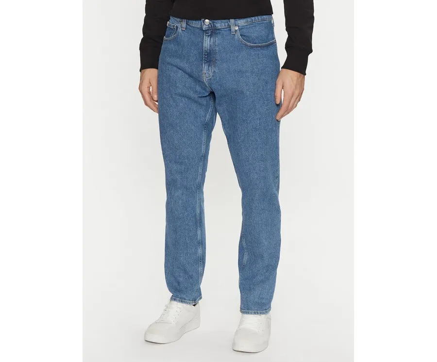 obrazek 1 Calvin Klein Jeansy J30J327082 Niebieski Regular Fit