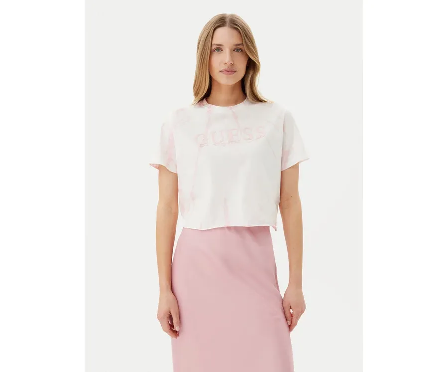obrazek 1 Guess T-Shirt V5GI19 I3Z14 Różowy Regular Fit