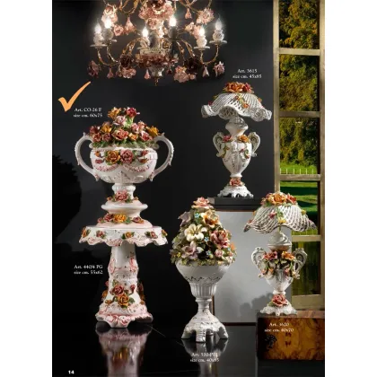 Zdjęcie Ozdobny kosz z kwiatami