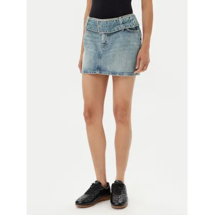 Zdjęcie HUGO Spódnica jeansowa Gamini 50541549 Niebieski Regular Fit